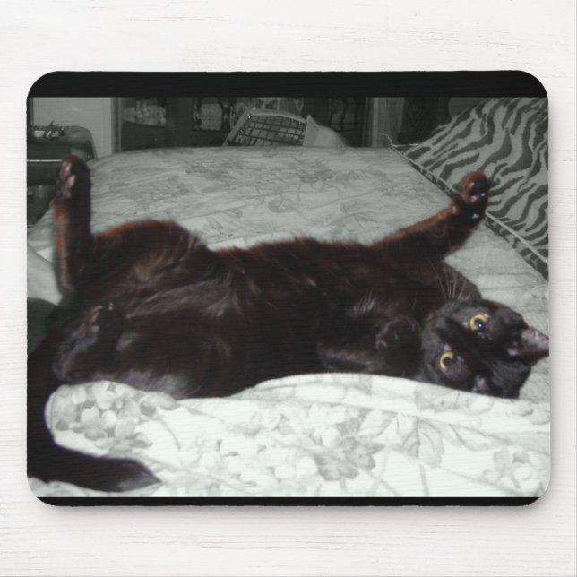 Psycho Kitty Mouse Pad (Front)