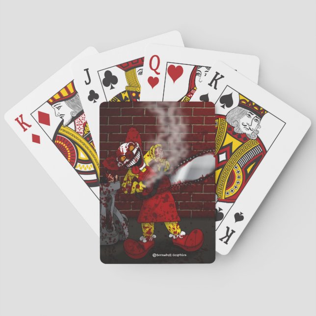 Psycho Playing Cards (Back)