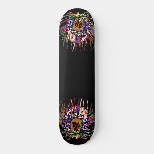 Psycho Skulls Skateboard