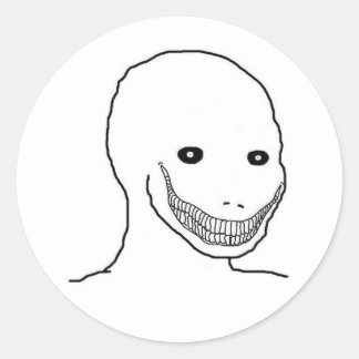 Psycho Wojak stickers