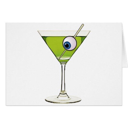 Psychobilly Martini Cards (Front Horizontal)