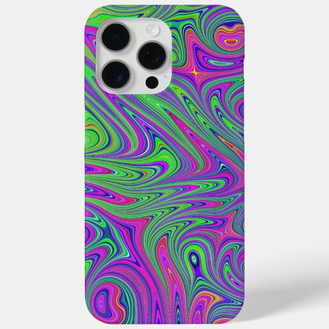 psychodelic textures Case-Mate iPhone case (Back)