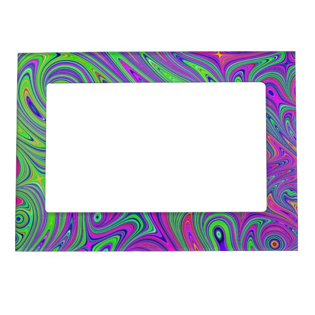 psychodelic textures magnetic frame (Front)