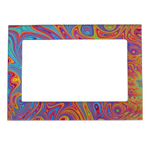 psychodelic textures magnetic frame