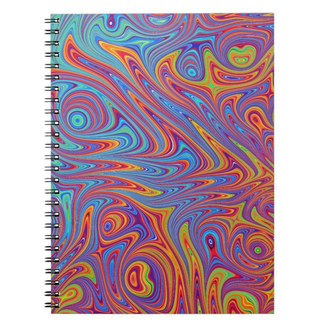 psychodelic textures notebook (Front)