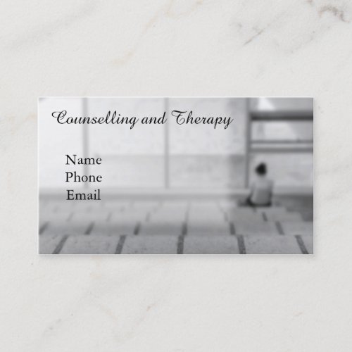 Psychological Clinic or Therapist Business Card