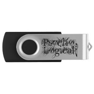 psychological knife black flash drive