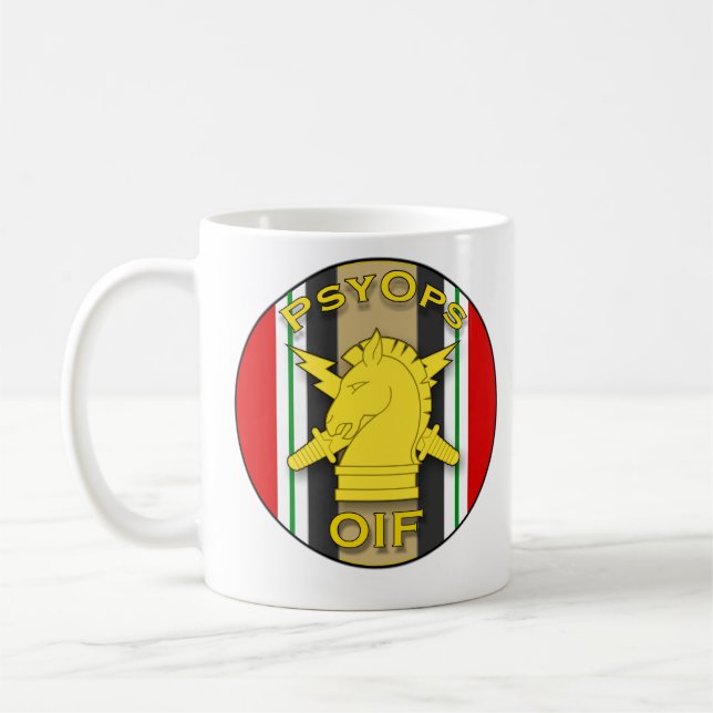Psychological Operations - Iraq OIF Coffee Mug (Left)