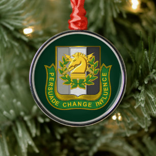 PSYCHOLOGICAL OPERATIONS PSYOPS METAL ORNAMENT