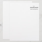 PSYCHOLOGIST (Front/Back)