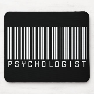Psychologist Bar Code Mouse Pad