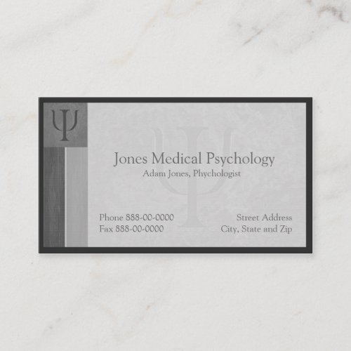 Psychologist Business Card