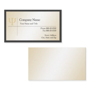 Psychologist Business Card