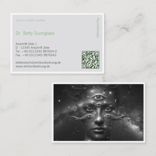 Psychologist  business card (Front/Back)