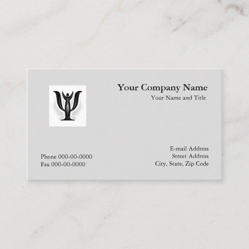 Psychologist Business Card