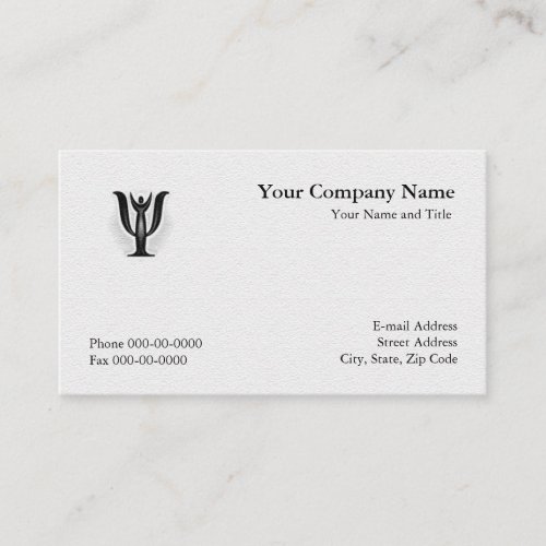 Psychologist Business Card