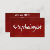 Psychologist Business Card (Front/Back)