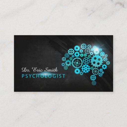 Customizable Psychologist Business Card