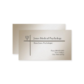Psychologist Business Card