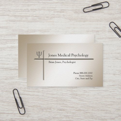 Psychologist Business Card