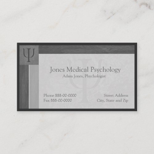 Psychologist Business Card