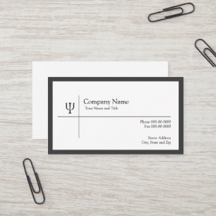 Psychologist Business Card