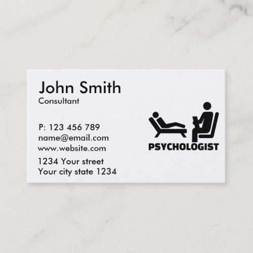 Psychologist Business Card