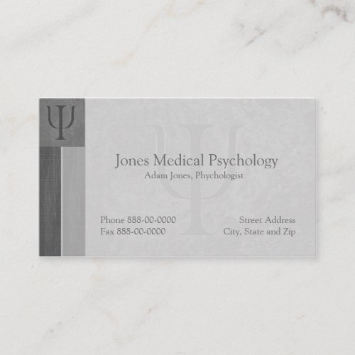 Psychologist Business Card