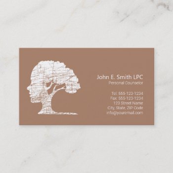 Psychologist Business Cards Personal Counselor by superdazzle at Zazzle