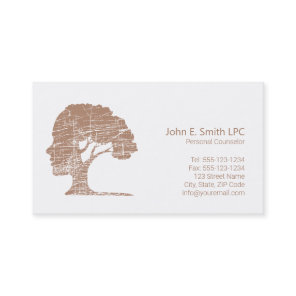 Psychologist Business Cards Personal Counselor