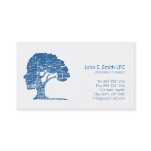 Psychologist Business Cards Personal Counselor