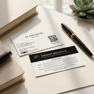 Psychologist Clinic Business   Modern Appointment Card