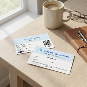Psychologist Clinic Business   Modern Appointment Card