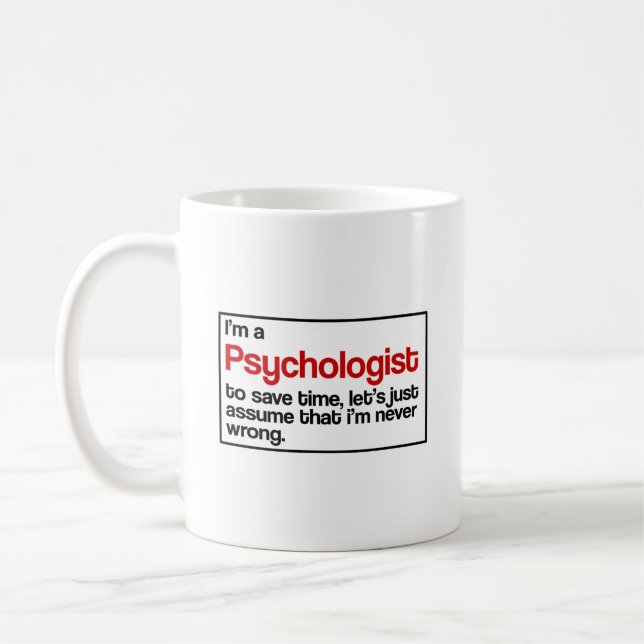 Psychologist Coffee Mug (Left)
