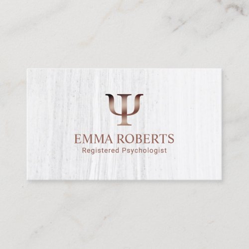 Psychologist Counselor Rose Gold Appointment