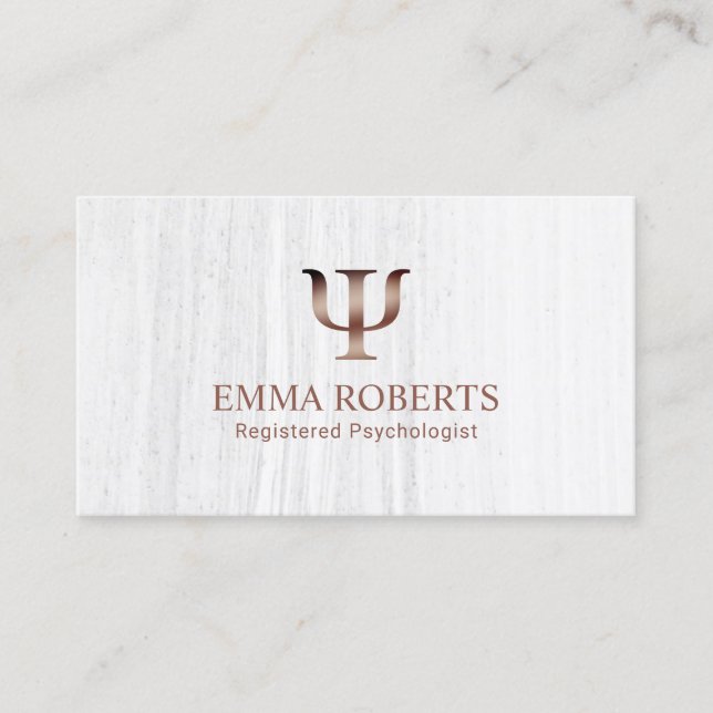 Psychologist Counselor Rose Gold Appointment (Front)