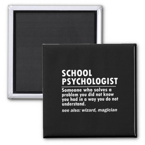 Psychologist Definition Back To School Fun  Magnet