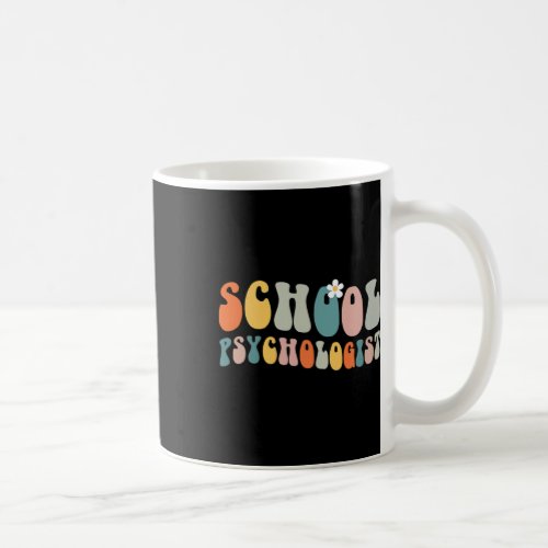 Psychologist Groovy Retro Vintage Psychology Teach Coffee Mug