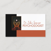Psychologist Human Mind Doctor Medical Card