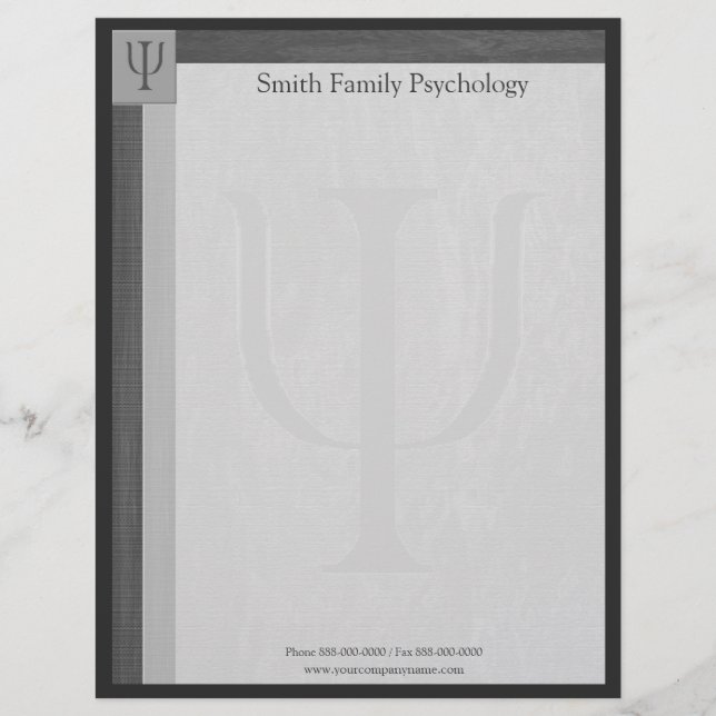 Psychologist Letterhead (Front)