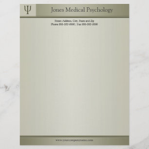 Psychologist Letterhead