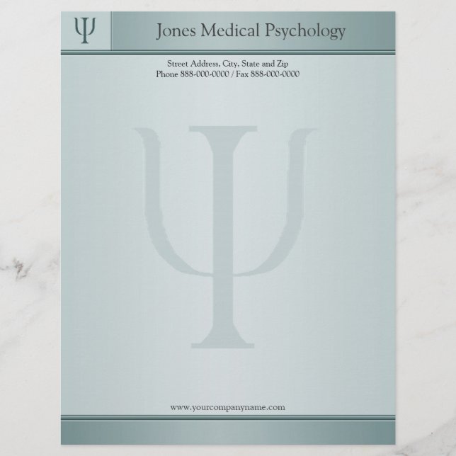 Psychologist Letterhead (Front)