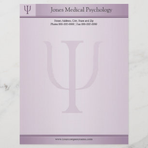 Psychologist Letterhead