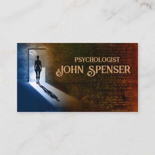 Psychologist business card
