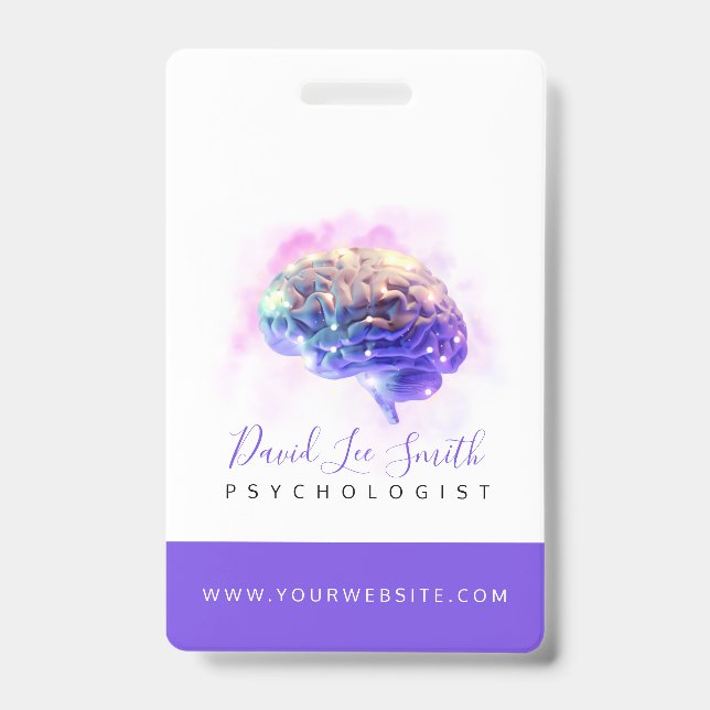 Psychologist / Neurologist Badge (Front)