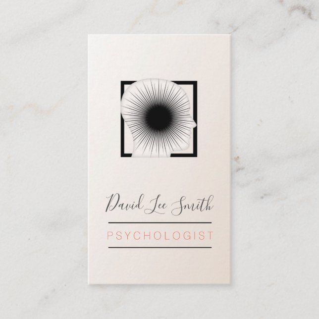 Psychologist / Neurologist Business Card (Front)