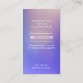 Psychologist / Neurologist Business Card (Back)