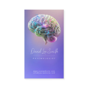 Psychologist / Neurologist Business Card