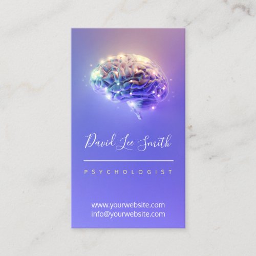 Psychologist / Neurologist Business Card