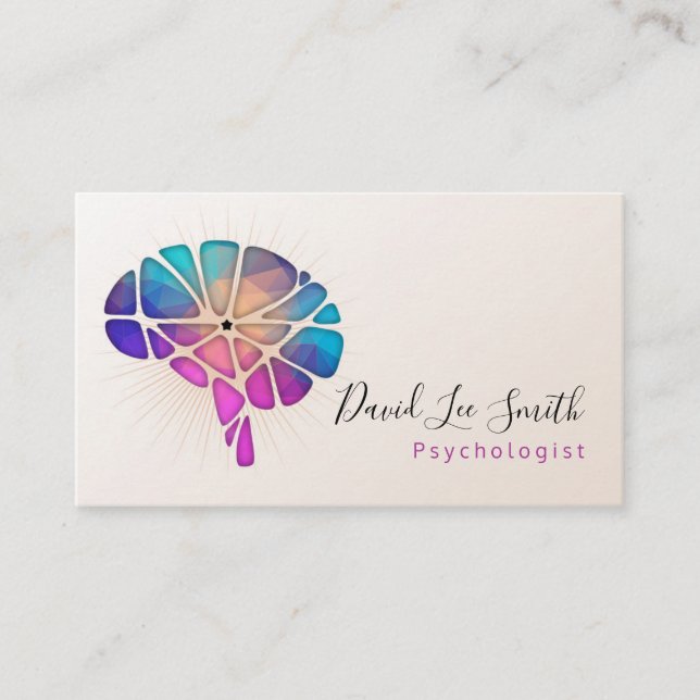 Psychologist / Neurologist Business Card (Front)